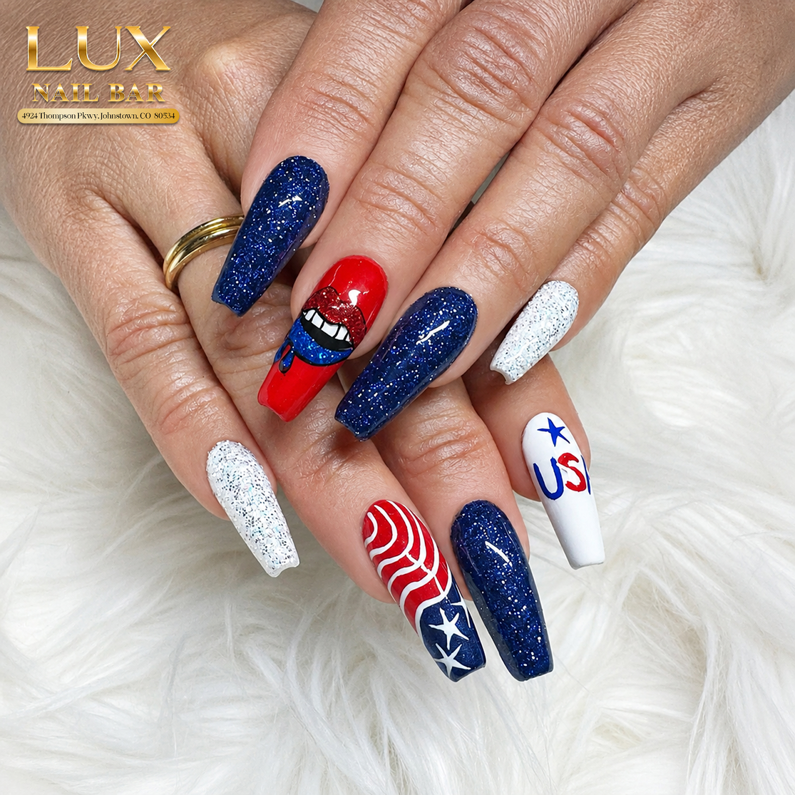 Lux Nail Bar nail work in Johnstown, Colorado